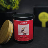Intense - Rose & Oud - Premium Matte Black Jar