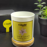 Lily Love - Premium Matte White Jar