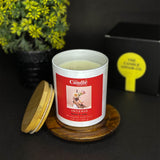 Intense - Rose & Oud - Premium Matte White Jar
