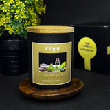 BUZZ OFF - Lemongrass & Honey - Premium Matte Black Jar